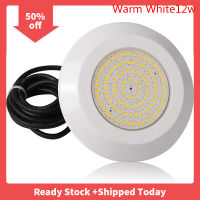 ???【จัดส่งรวดเร็ว】สระว่ายน้ำไฟ LED DC12V กันน้ำสีขาวอบอุ่นไฟดำน้ำ
