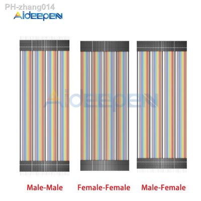 40pcs Dupont Line 20CM 40Pin Male to Male Male to Female and Female to Female Jumper Wire Dupont Cable for Arduino DIY KIT