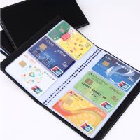 【CW】☇▬  40/120/180/240/300 Leather Cards ID Credit Card Holder Book Organizer Business