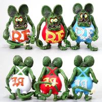 ของเล่นตุ๊กตาฟิกเกอร์ Rat Fink Pvc 10 ซม .