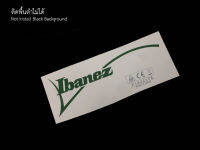 โลโก้หัวกีต้าร์ Ibanez Japan Series (Green)