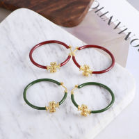 Hoop Earring Retro Matte Enamel Glaze Simple Fashion Big Ring Earrings Girls