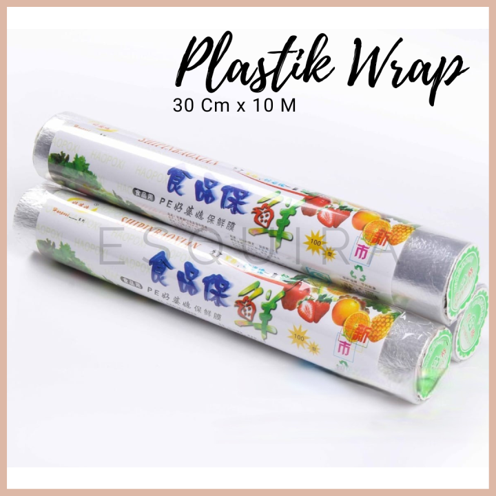 Plastic Wrap Ukuran 30 Cm x 10 M / Plastik Wrapping / TTK11 | Lazada Indonesia
