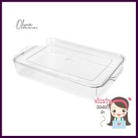 กล่องจัดเก็บในตู้เย็น KECH ICY 21.5x33.5x5.5 ซม.REFRIGERATOR STORAGE CONTAINER KECH ICY 21.5X33.5X5.5CM **ทักแชทได้ค่ะ ยินดีบริการ**