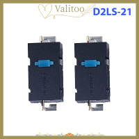 Valitoo สวิตช์ไมโครเมาส์ Omron 2ชิ้น D2LS-21 D2LS-11สำหรับทุกที่ MX Logitech M905 G903