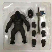 SHM Movie King Kong Action Figure Toys Figurine Kingkong Figure Collection Action Figure Model Toy Gift