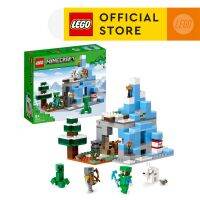 LEGO Minecraft 21243 The Frozen Peaks Building Toy Set (304 Pieces)