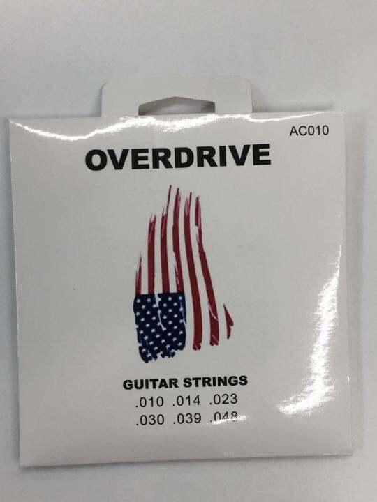 OVERDRIVE AC009 acoustic guitar strings phosphor bronze No.9 medium