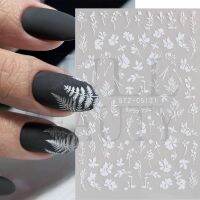 【CW】 Sticker Flowers Branches Sliders Nails Decoration Decal Manicure GLSTZ-CS121