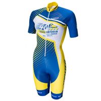 Powerslide Inline Roller Skate Speed Skinsuit Men Triathlon Skating Suit Road Roller Jumpsuit Maillot Training Equipment