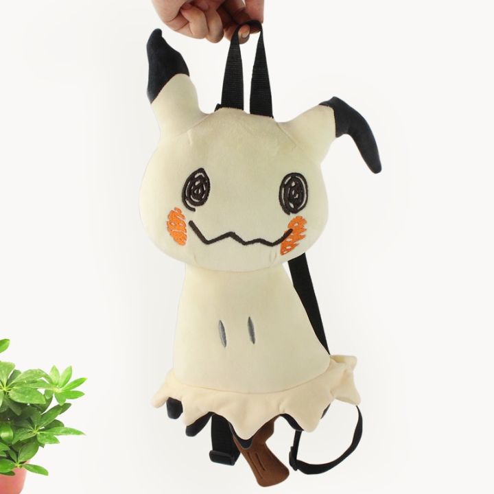 40cm-pokemon-anime-mimikyu-plush-backpack-doll-model-for-children-student-school-bag-children-high-capacity-school-bag-toys-gift