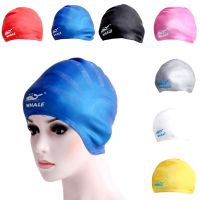 【CW】 2021 Cap Silicone Men Size Colorful Adult Hair Elastic Adults Swim Pool Hat