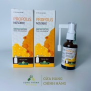 Xịt mũi họng keo ong Propolis Nosobee làm sạch khoang mũi, họng - 30 ml