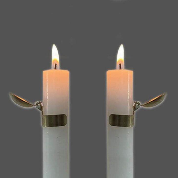 DUGENT Golden Safety Candle Flame Automatic Candle Put Out Fire