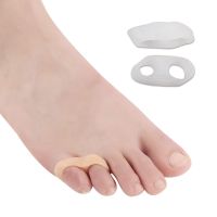 ™¤✉ 1Pair Hallux Valgus Silicone Correction Gel Foot Care Toe Separator Little Finger Protector Bunion Adjuster Protetor Joanete