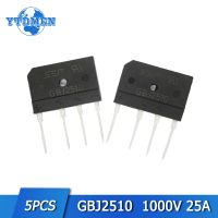 【cw】 5pcs/lot GBJ2510 1000V 25A Rectifier 1000 Diode Glass Passivated SIP Rectifiers set Component