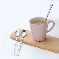 1Pc Ice Steel Tea New Coffee Long Handled Spoon