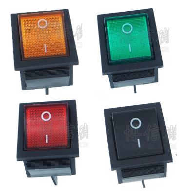 【YF】❀  10PCS/Lot KCD4 Rocker Boat 4Pin/4P 2-Position ON-OFF 16A/250V Yellow/Green/Red/Black