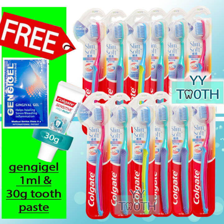 Orthodontic toothbrush Colgate Ortho tooth brush Berus gigi brace berus