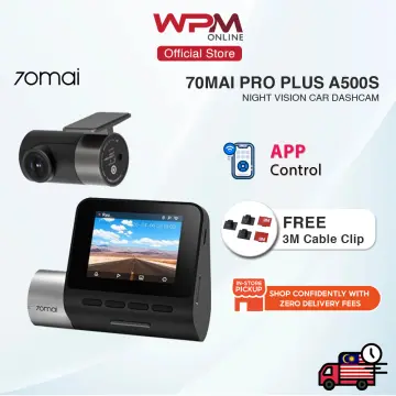 70mai Dash Cam Pro Plus A500 1944p Car Dvr 70mai A500s Built In Gps Front  And Rear Cam App Control Real-time Car Video Recorder - Dvr/dash Camera -  AliExpress