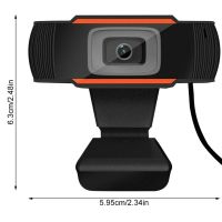 7 2 Million HD Webcam Computer Laptop Rotating 720P Auto White Balance USB 2 0 Web Cam for Video Chatting