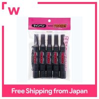 Mitsubishi Pencil Water-Based Pen Prockey Twin PM150TR5P.24 5สีดำ