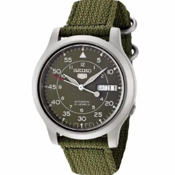 Seiko 5 military deals automatic nylon snk805k2