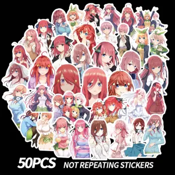 65pcs Hatsune Miku Sticker Cute Sticker Pack Skateboard Hand Account  Sticker Anime Stickers For Kids Laptop Skin Toys For Girls