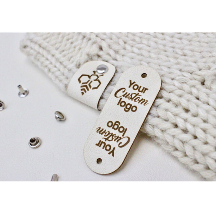 Personalized Labels for Crochet, Custom Clothing Label, Handmade
