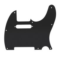 WK-Guitar Scraper Aluminum Alloy Anodized Guitar Picker Black With Screws Suitable For Telephoto 8 Holes