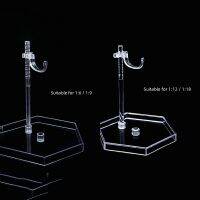 hot！【DT】✵◈▨  TYM133 1/6 1/9 1/12 1/18 Figure Base Transparent Display Stands Bracket Support 12cm-30cm Dolls Holder