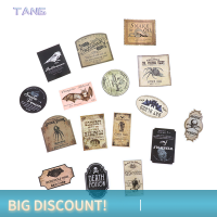 ?【Lowest price】TANG สติกเกอร์กราฟฟิตีแนวสยองขวัญแนวเรโทรฮาโลวีน50ชิ้นสำหรับตกแต่งสมุดภาพรถจักรยานยนต์แบบทำมือ