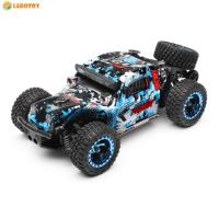 Brush Motor 1/28 RC Car with LED Light Control Distance 100m 2.4G All-terrain Vehicle Toy Max Speed 30km/h Anti Drop Best Gifts