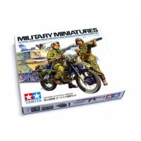 Tamiya 35245ชุดแบบจำลองย่อขนาด1/2/35ชุดลาดตระเวนรถจักรยานยนต์ญี่ปุ่น JGSDF