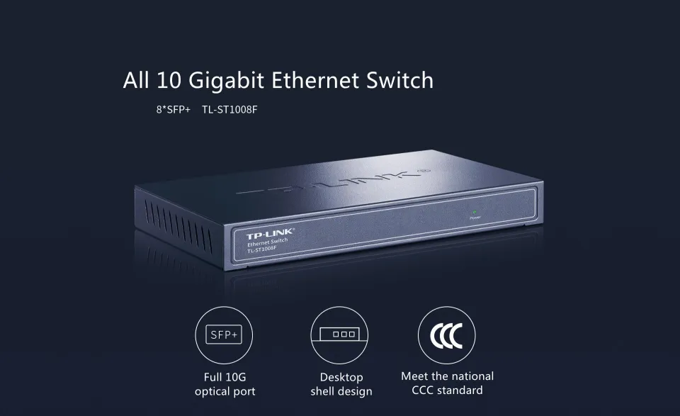 Switch TP-Link 10 Gigabit Ethernet
