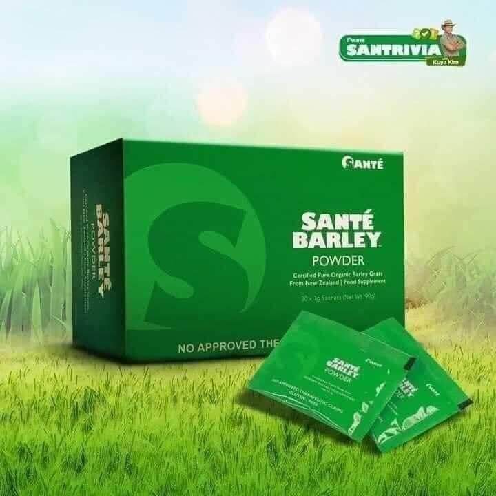 SANTE BARLEY POWDER JUICE IN SACHET 30PCS Lazada PH