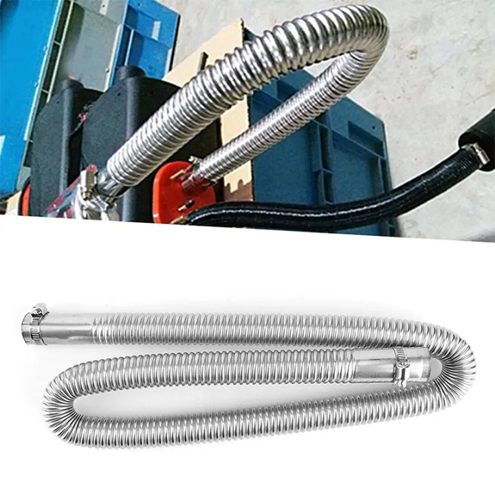 Stainless Steel Exhaust Hose Car Fuel Tank Diesel Gas Vent Tube