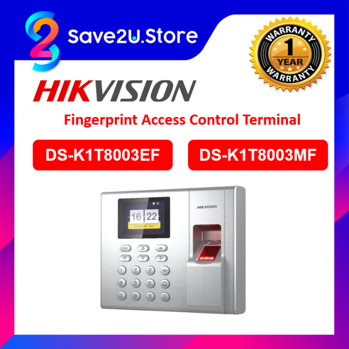 HIKVISION DSK1T8003EF / DSK1T8003MF LCD DISPLAY STANDALONE ACCESS