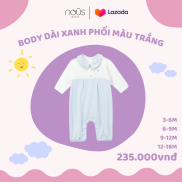 Bộ body Nous dài chất liệu cao cấp cho bé size 0-18M