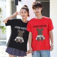 BK-502  เสื้อยืดแขนสั้นพร้อมส่ง 10สี ลายการ์ตูน ขายดีตามเทรนต์ ลายน่ารัก สีสันสดใส่น่ารัก ใส่ได้ทั้งหญิงและชาย (S-3XL) ***ปลีก-ส่ง***