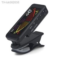 ⊕ FMT-209 3 In 1 360 Clip-on Guitar Bass Drum Violin Tuner Metronome Rechargeable Digital Metronome Tuner Tone Generator