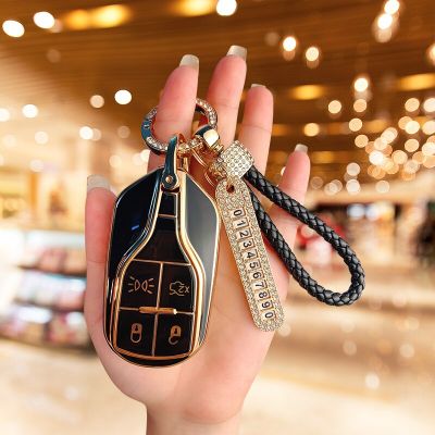 พวงกุญแจพวงกุญแจรถพวงกุญแจสำหรับมาเซราติจิบลิโวนเต้กุญแจรถยนต์รีโมทอัจฉริยะเคสที่ใส่อุปกรณ์เสริม