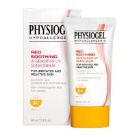 PHYSIOGEL Red Soothing AI Sensitive UV Sunscreen SPF 50 PA+++ 40 ml.
ฟิสิโอเจล เรด ซูทติ้ง เอไอ เซนซิทีฟ ยูวี ซันสกรีน เอสพีเอฟ 50+ พีเอ+++ 40 มล.