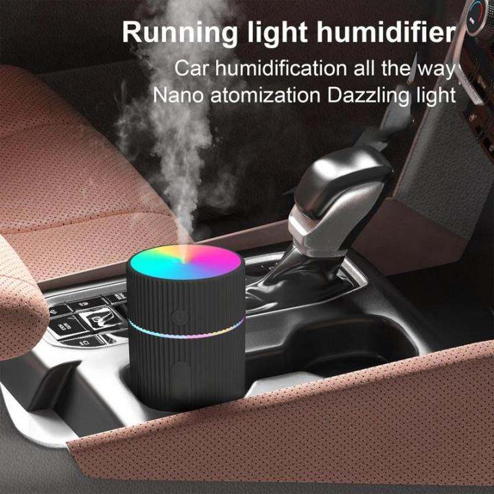 hot-car-mist-diffuser-usb-ชาร์จใหม่ได้รถ-diffuser-humidifier-แบบพกพา-diffuser-สำหรับน้ำมันหอมระเหย220ml-mist-humidifiers