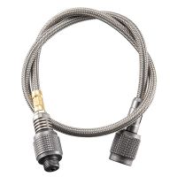 50/100CM Outdoor Camping Gas Stove and Gas Canister Extent Hose Connector with Valve