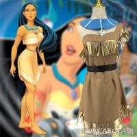 AEOZAD Disney pocahontas Princesa อะนิเมะคอสเพลย์ traje ผู้ใหญ่ estilo อินเดีย conjunto nova menina ฮาโลวีน carnaval คอสเพลย์ vestir