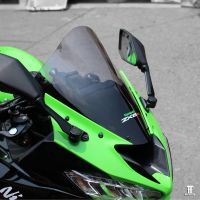 ์๋JN ชิวหน้า ZX6R บังลมหน้า กระจกหน้า อุปกรณ์อะไหล่ของแต่งมอเตอร์ไซค์