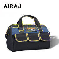 AIRAJ 13 in Tool Bag, Large Capacity Top Opening Tool Kit, Simple Tool Storage Bag For Electrician Woodworking Fitters