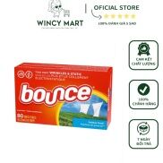 Hộp 80 Tờ Giấy Thơm Quần Áo Bounce Mỹ 320 Tờ Nguyên Hộp