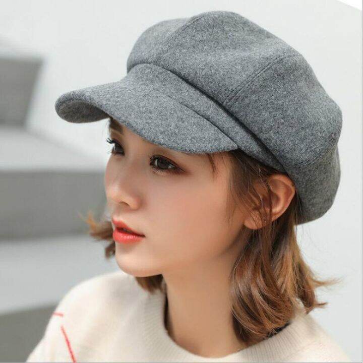 fashion-wild-wool-women-beret-autumn-winter-octagonal-cap-hats-stylish-artist-painter-newsboy-caps-black-grey-beret-hats-gorras